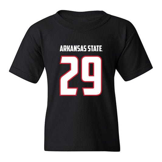 Arkansas State - NCAA Football : Jackson Waller - Youth T-Shirt-0