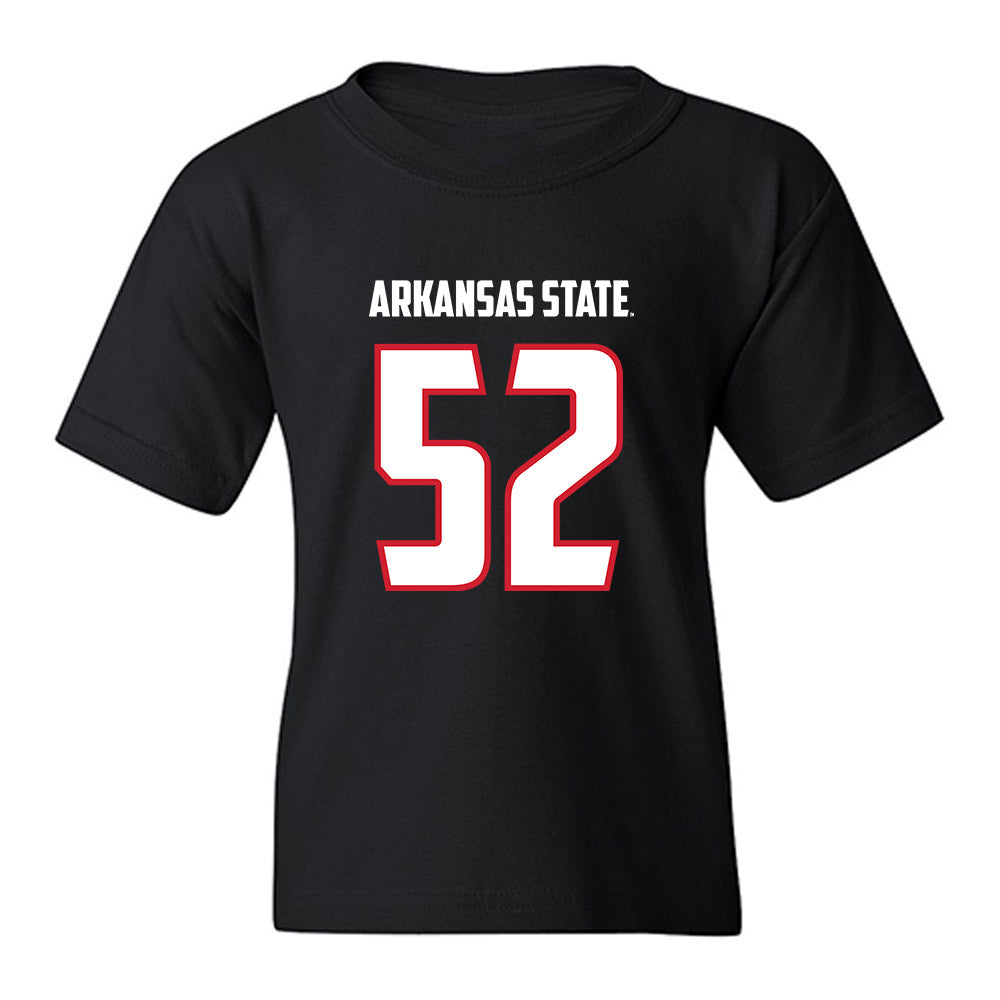 Arkansas State - NCAA Football : Gideon Herbert - Youth T-Shirt-0