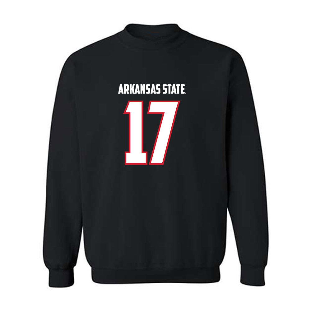 Arkansas State - NCAA Football : Jabari Bush - Crewneck Sweatshirt