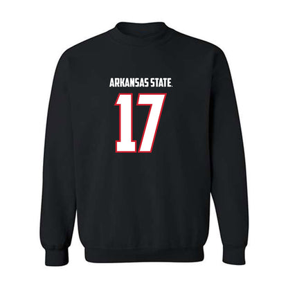 Arkansas State - NCAA Football : Christopher Boti - Crewneck Sweatshirt-0