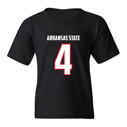 Arkansas State - NCAA Football : Bryan Whitehead II - Youth T-Shirt-0