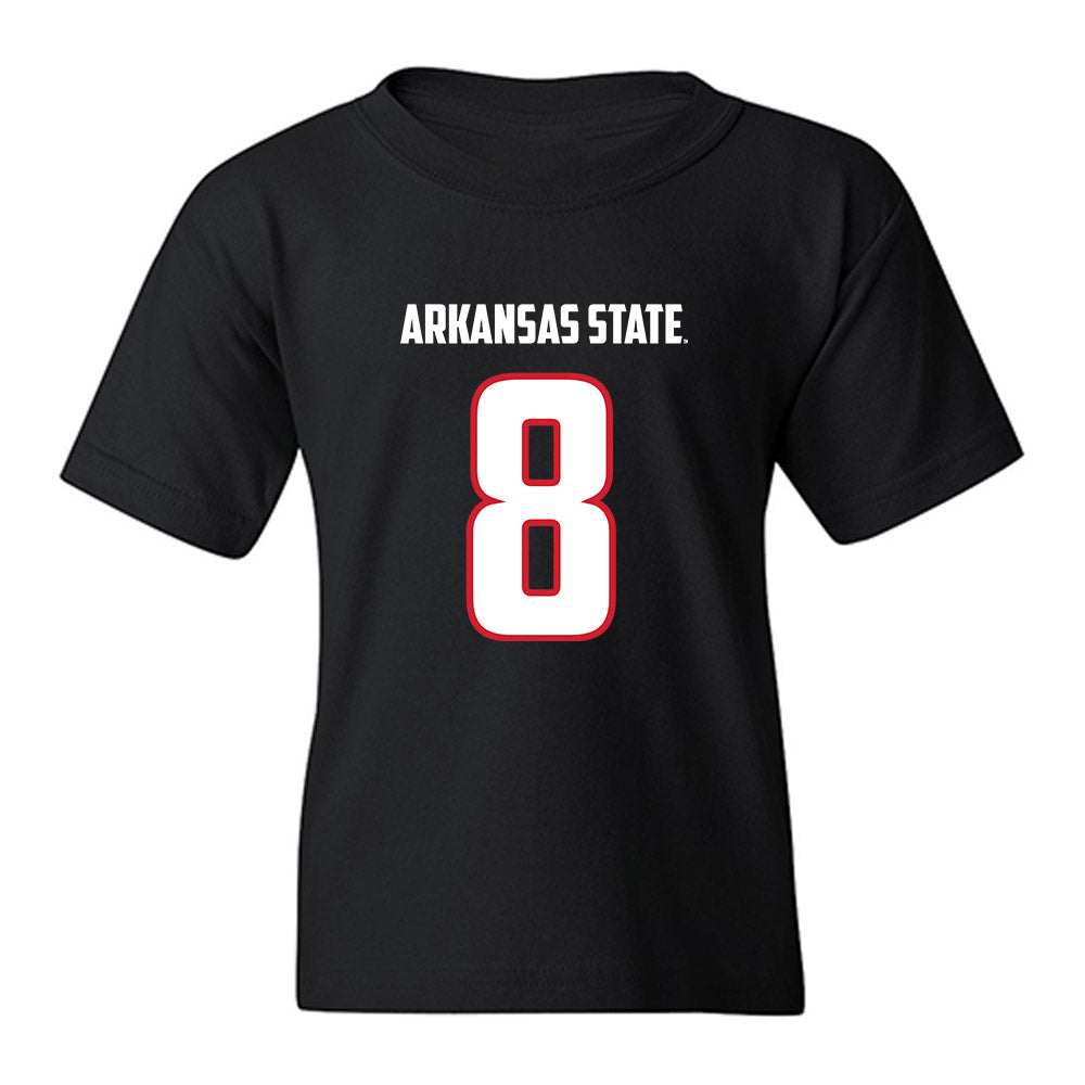 Arkansas State - NCAA Football : Dylan Crisp - Youth T-Shirt-0