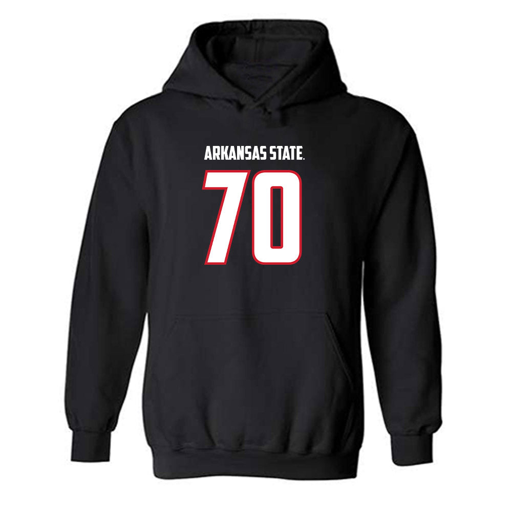 Arkansas State - NCAA Football : Royce Baucom - Hooded Sweatshirt