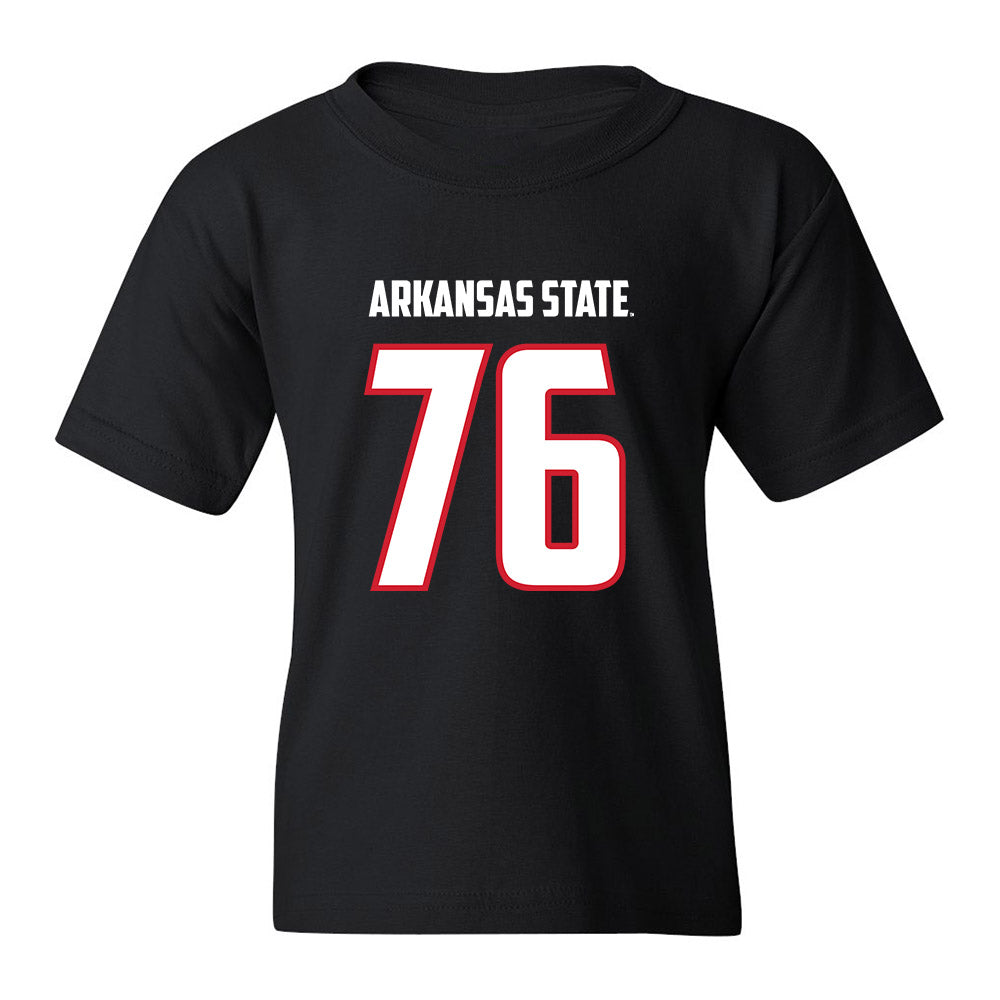 Arkansas State - NCAA Football : Trason Hunt - Youth T-Shirt