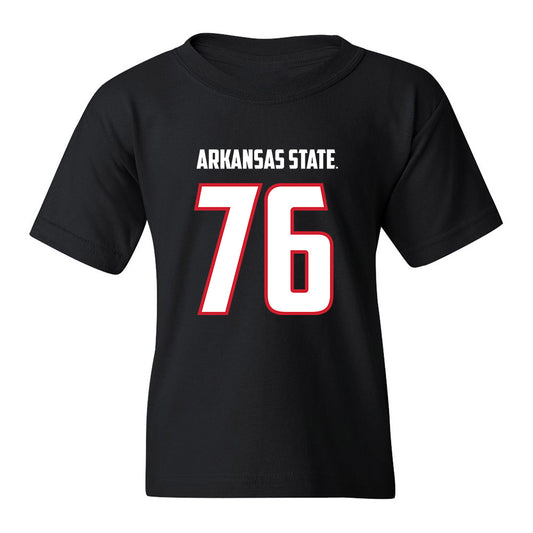 Arkansas State - NCAA Football : Trason Hunt - Youth T-Shirt