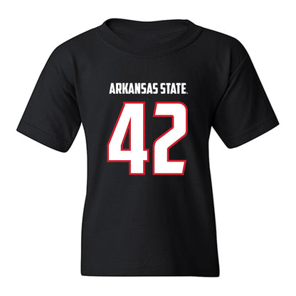 Arkansas State - NCAA Football : Shaun Williams - Youth T-Shirt-0