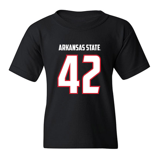 Arkansas State - NCAA Football : Shaun Williams - Youth T-Shirt-0