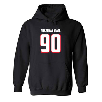 Arkansas State - NCAA Football : Lincoln Stueve - Hooded Sweatshirt-0