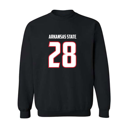 Arkansas State - NCAA Football : Daniel Demery - Crewneck Sweatshirt-0
