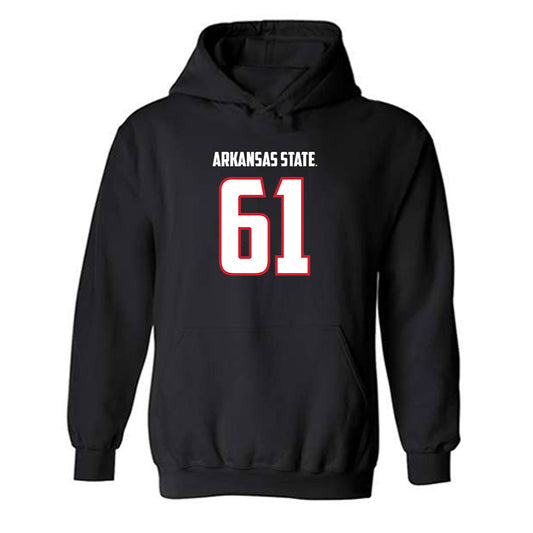 Arkansas State - NCAA Football : Adam Hickerson - Hooded Sweatshirt-0