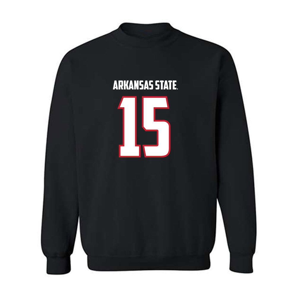 Arkansas State - NCAA Football : Andrew Jones - Crewneck Sweatshirt-0