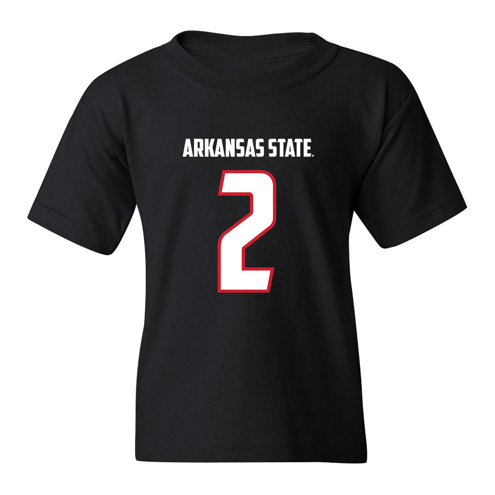 Arkansas State - NCAA Football : Christopher Pearson - Youth T-Shirt