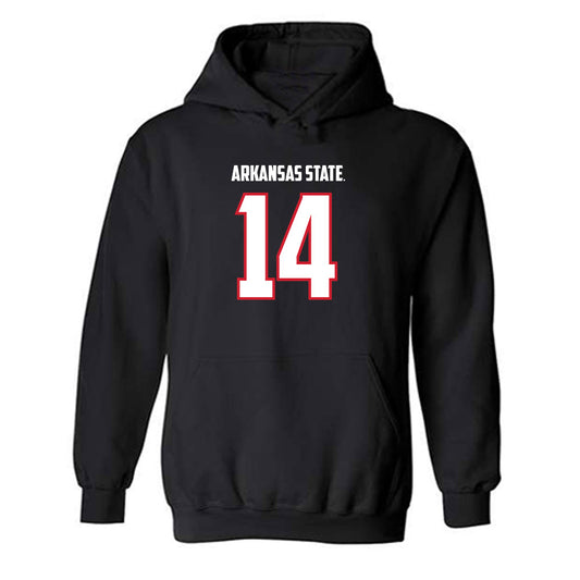 Arkansas State - NCAA Football : AJ Wallace - Hooded Sweatshirt