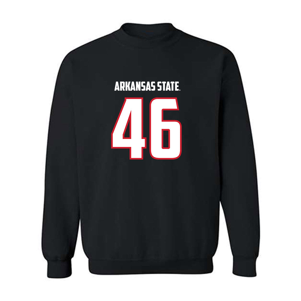 Arkansas State - NCAA Football : Nicholas Miller - Crewneck Sweatshirt-0