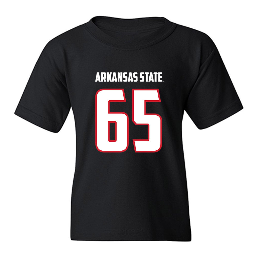 Arkansas State - NCAA Football : Noah Smith - Youth T-Shirt-0