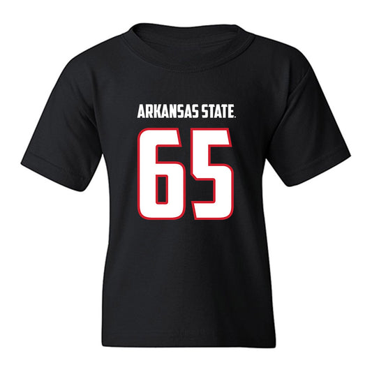 Arkansas State - NCAA Football : Noah Smith - Youth T-Shirt-0