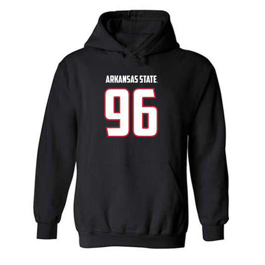 Arkansas State - NCAA Football : Ronnie Blossom - Hooded Sweatshirt-0