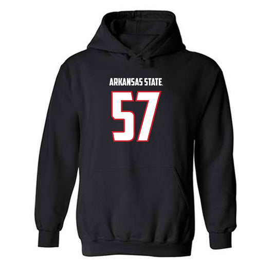 Arkansas State - NCAA Football : Dan’tay Ward - Hooded Sweatshirt-0
