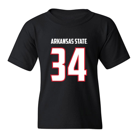 Arkansas State - NCAA Football : Marquis Williams - Youth T-Shirt-0