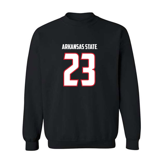 Arkansas State - NCAA Football : Caleb Donaldson - Crewneck Sweatshirt-0