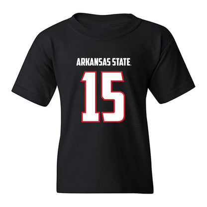 Arkansas State - NCAA Football : Andrew Jones - Youth T-Shirt-0