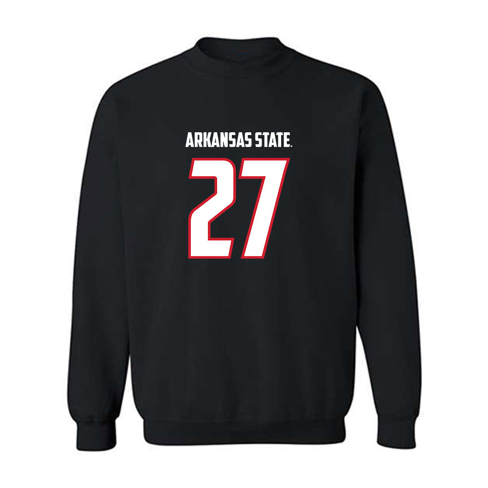 Arkansas State - NCAA Football : Noland Asberry - Crewneck Sweatshirt-0