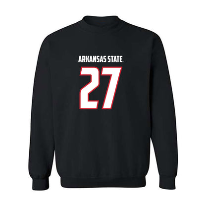 Arkansas State - NCAA Football : Noland Asberry - Crewneck Sweatshirt-0