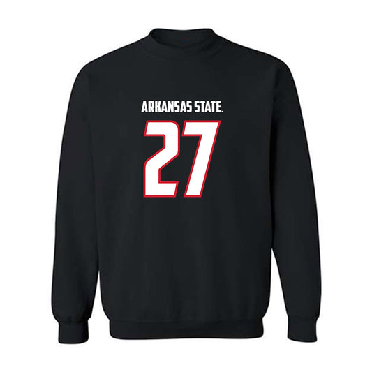 Arkansas State - NCAA Football : Noland Asberry - Crewneck Sweatshirt-0