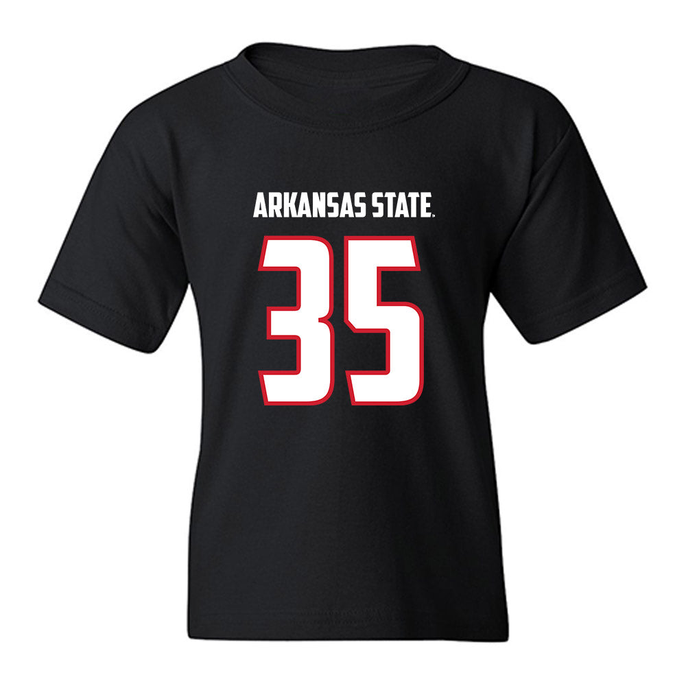 Arkansas State - NCAA Football : Jerry Horne - Youth T-Shirt-0