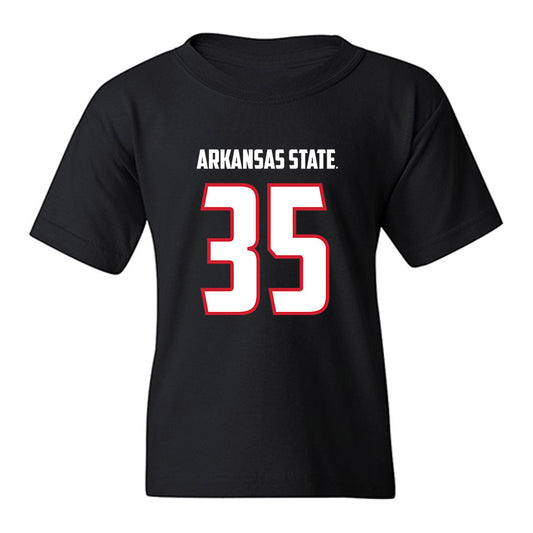 Arkansas State - NCAA Football : Jerry Horne - Youth T-Shirt-0
