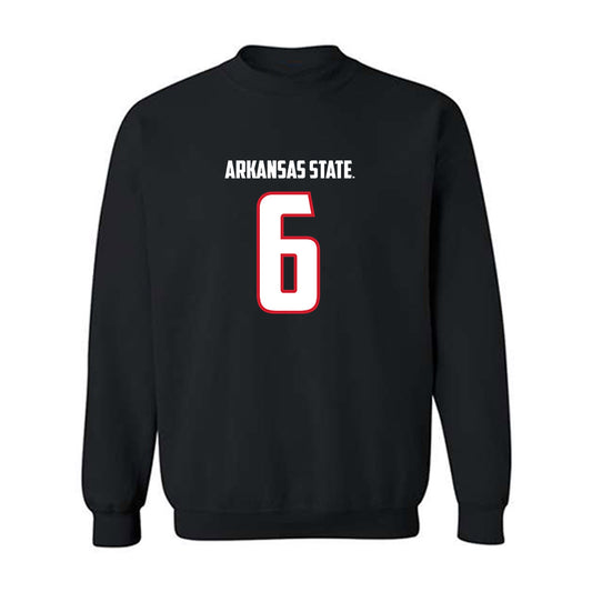 Arkansas State - NCAA Football : Ethan Crawford - Crewneck Sweatshirt-0