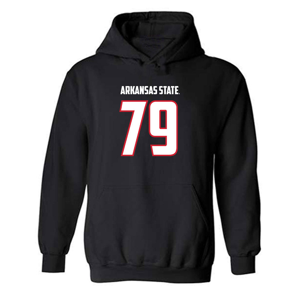 Arkansas State - NCAA Football : Baker North - Hooded Sweatshirt