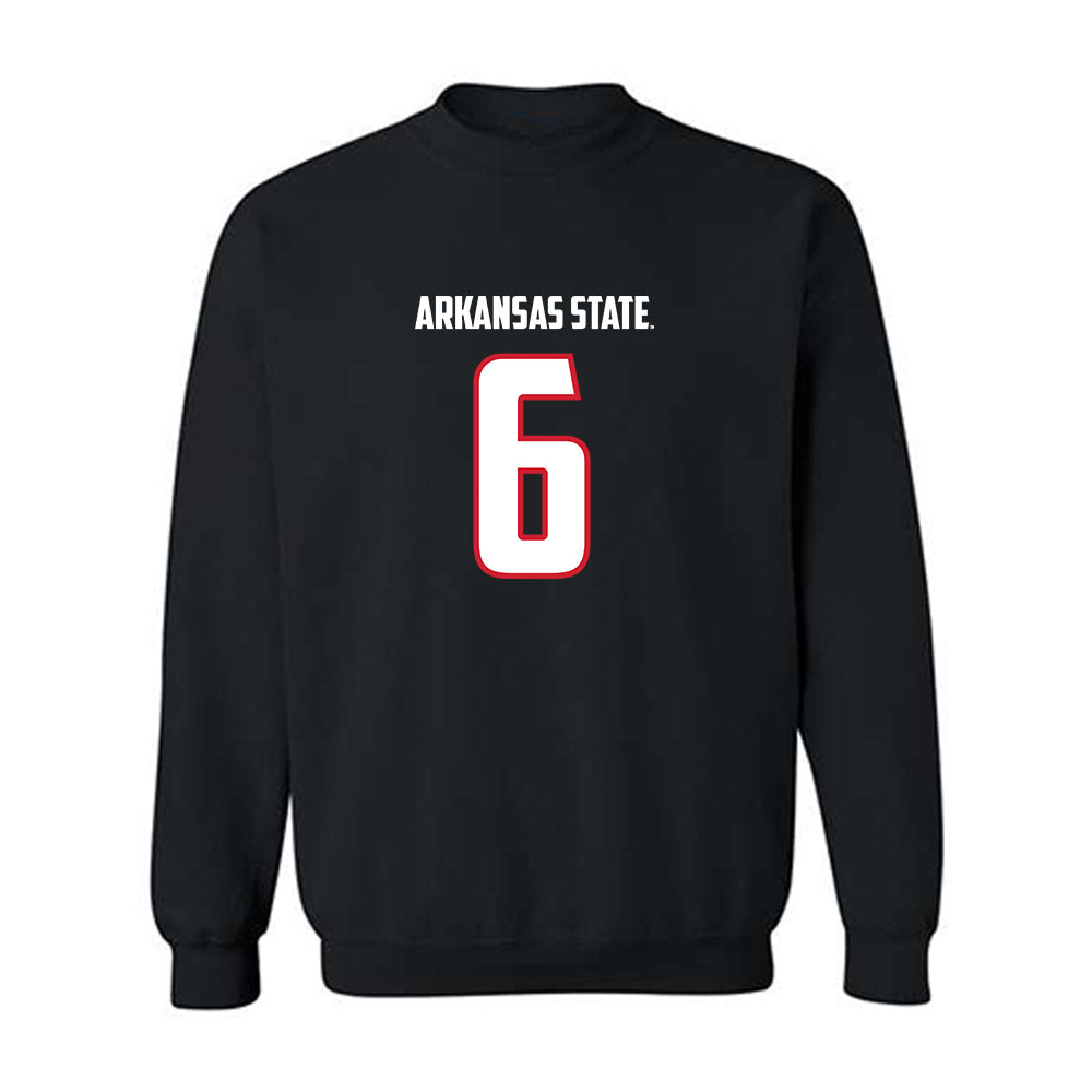 Arkansas State - NCAA Football : AG McGhee - Crewneck Sweatshirt-0