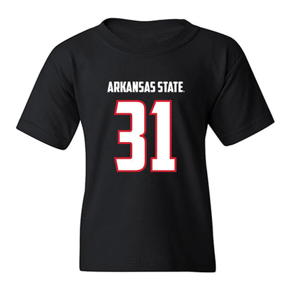 Arkansas State - NCAA Football : Xavier Ross - Youth T-Shirt-0
