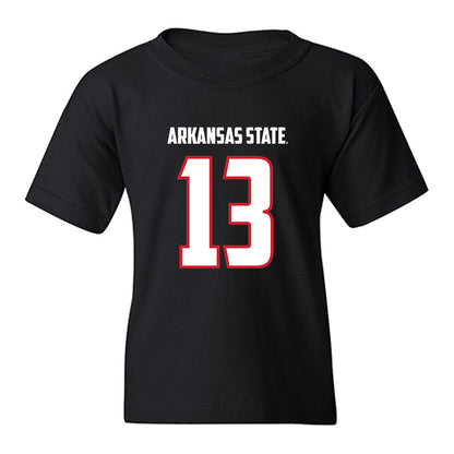 Arkansas State - NCAA Football : Tyrell Lewis - Youth T-Shirt-0