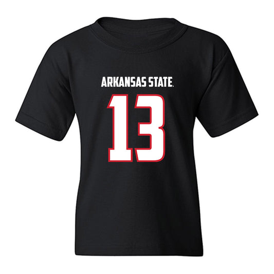 Arkansas State - NCAA Football : Tyrell Lewis - Youth T-Shirt-0