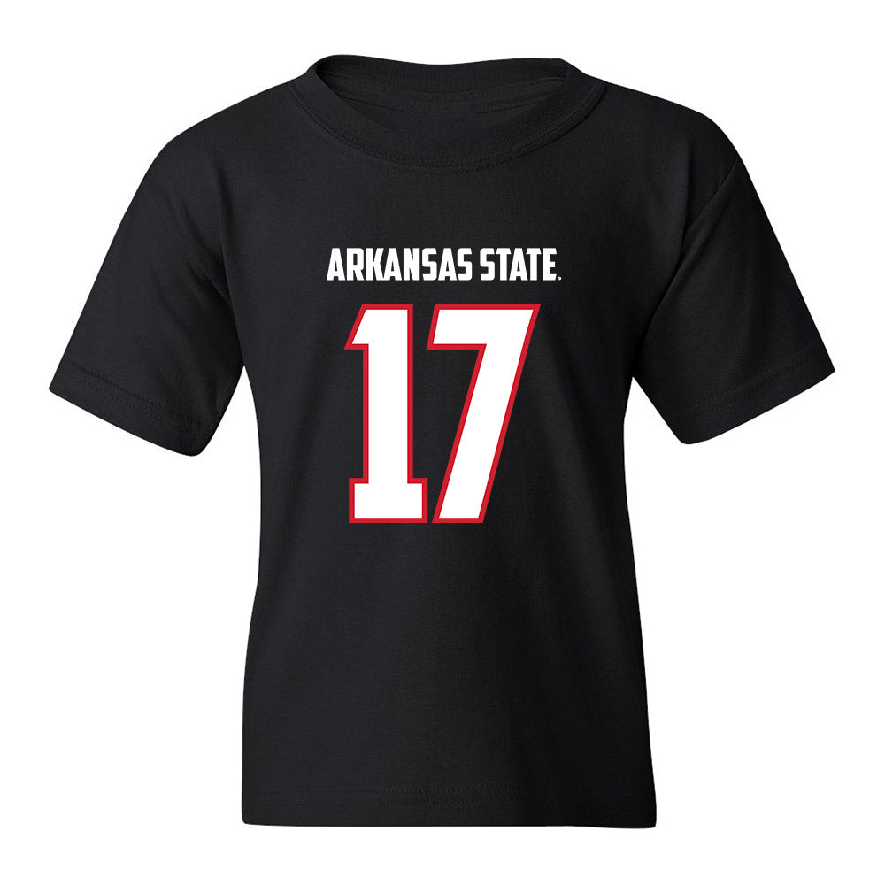 Arkansas State - NCAA Football : Jabari Bush - Youth T-Shirt