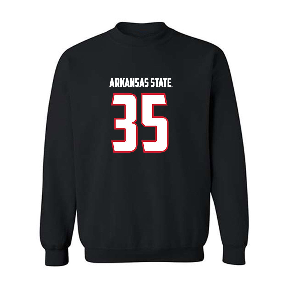 Arkansas State - NCAA Football : Jerry Horne - Crewneck Sweatshirt-0