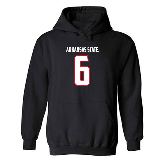Arkansas State - NCAA Football : Ethan Crawford - Hooded Sweatshirt-0