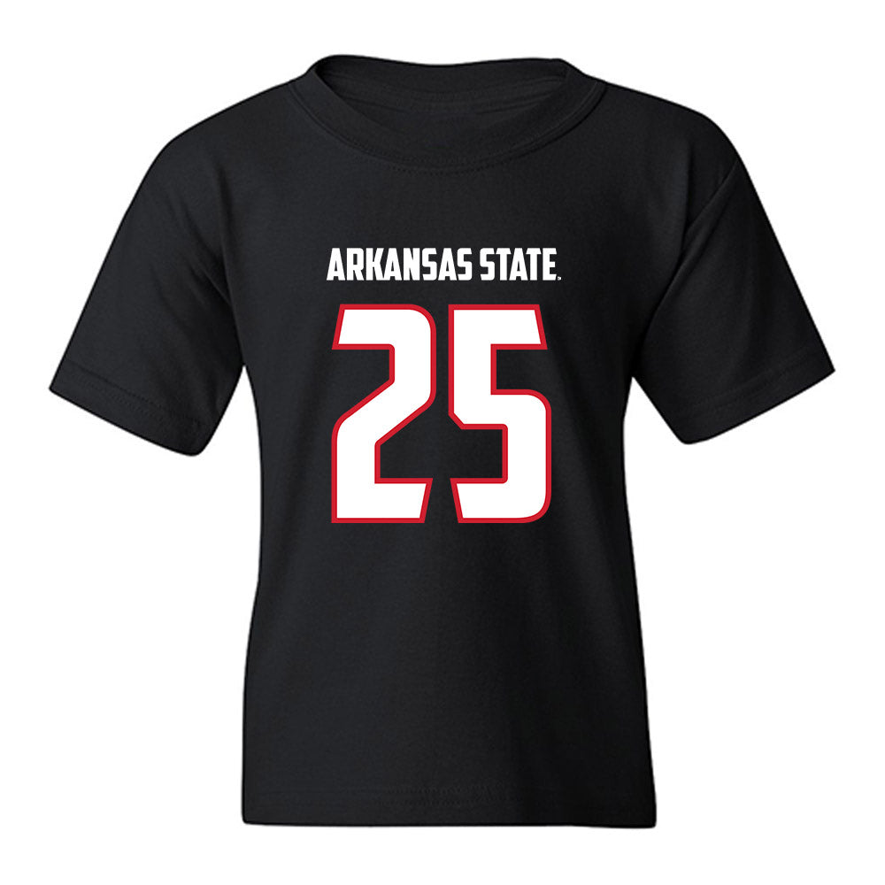 Arkansas State - NCAA Football : Clayton Amaya - Youth T-Shirt-0