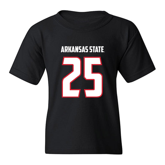 Arkansas State - NCAA Football : Clayton Amaya - Youth T-Shirt-0