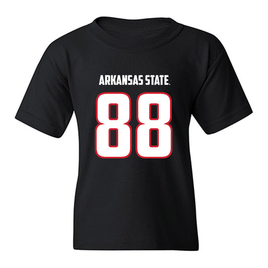 Arkansas State - NCAA Football : Calen Presser - Youth T-Shirt-0