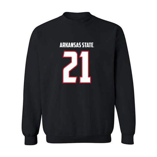 Arkansas State - NCAA Football : Malik McConico - Crewneck Sweatshirt-0