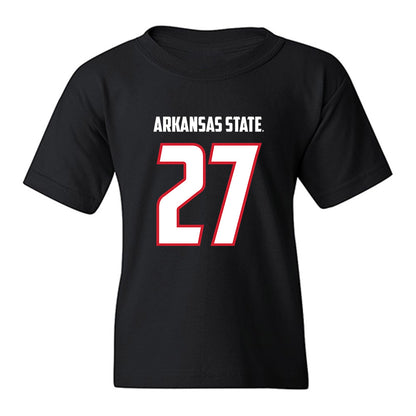Arkansas State - NCAA Football : Noland Asberry - Youth T-Shirt-0