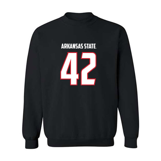 Arkansas State - NCAA Football : Kyle Nill - Crewneck Sweatshirt-0