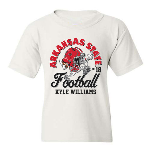 Arkansas State - NCAA Football : Kyle Williams - Youth T-Shirt