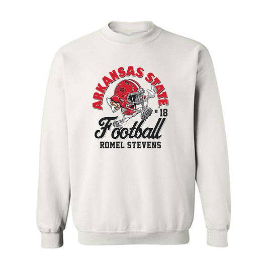 Arkansas State - NCAA Football : Romel Stevens - Crewneck Sweatshirt-0