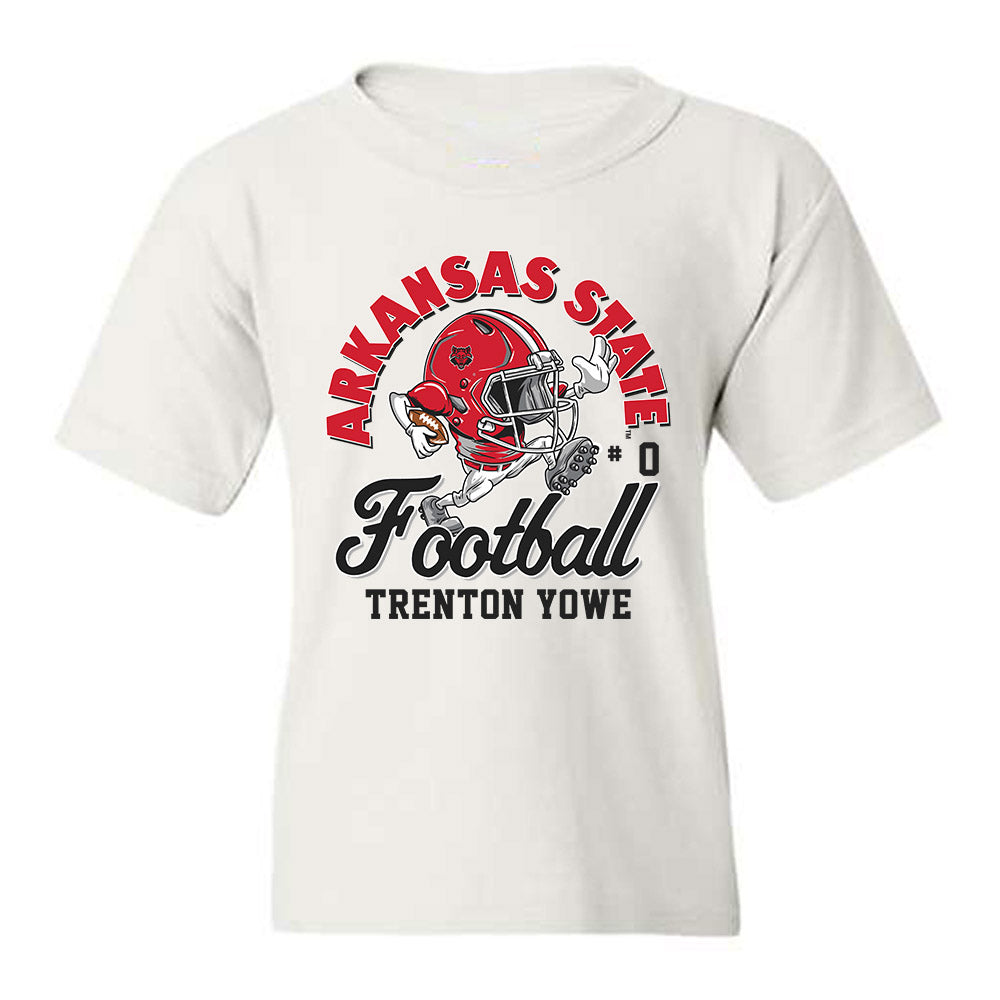 Arkansas State - NCAA Football : Trenton Yowe - Youth T-Shirt-0