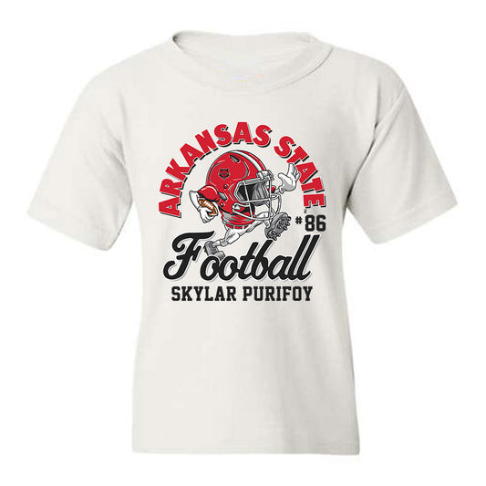 Arkansas State - NCAA Football : Skylar Purifoy - Youth T-Shirt