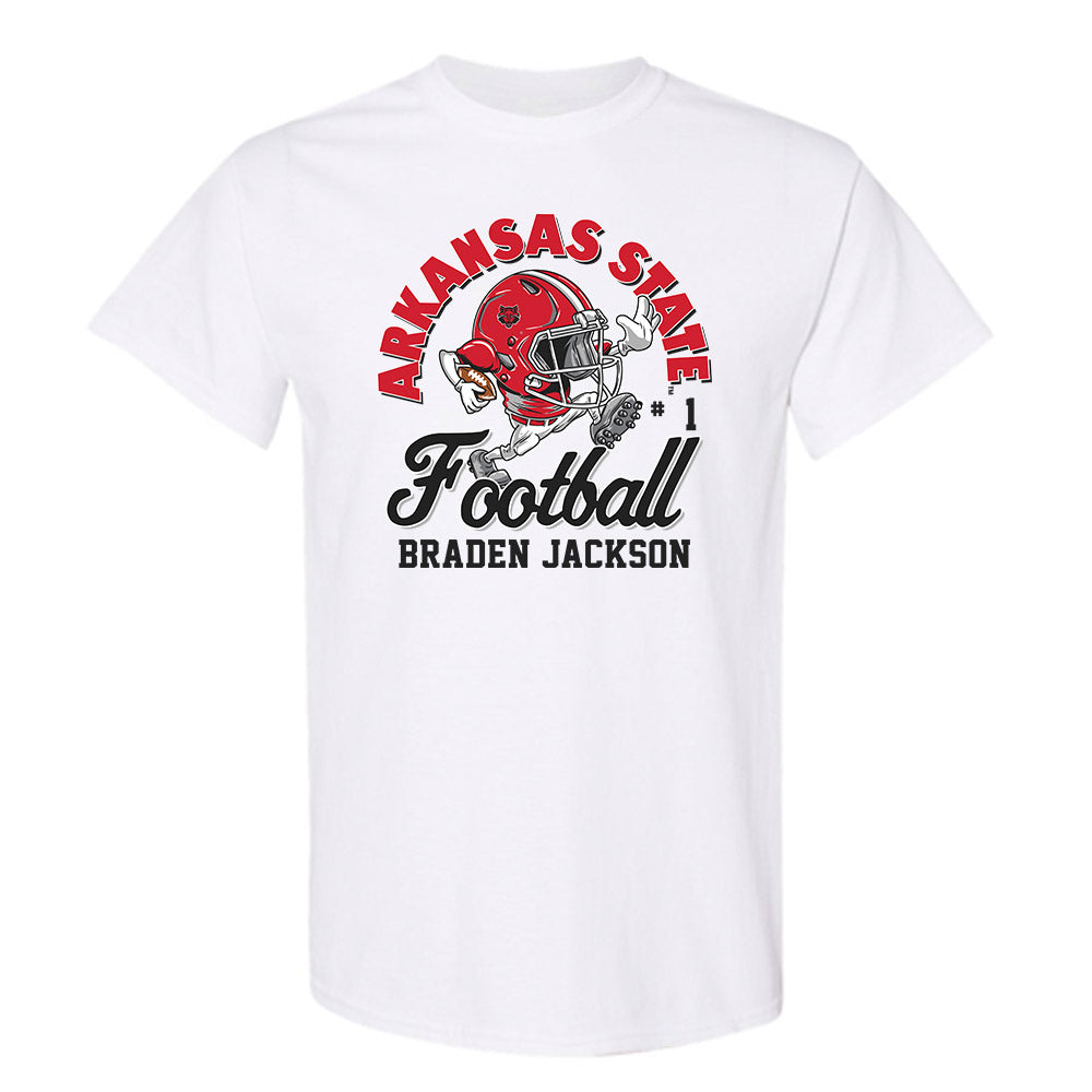 Arkansas State - NCAA Football : Braden Jackson - T-Shirt-0